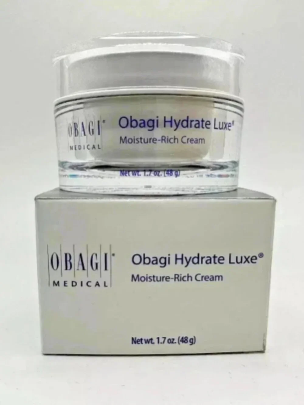 New Obagi Hydrate Luxe Moisture-Rich Cream 1.7 Oz 48g - Sealed